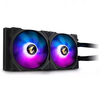 Refrigeración líquida todo en uno para procesador GIGABYTE AORUS WATERFORCE 280 negra
