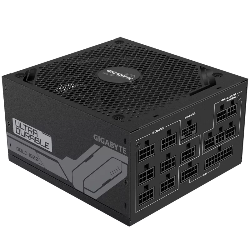 Fuente de alimentación GIGABYTE UD1300GM PG5 1300 W 20+4 pines ATX ATX negra