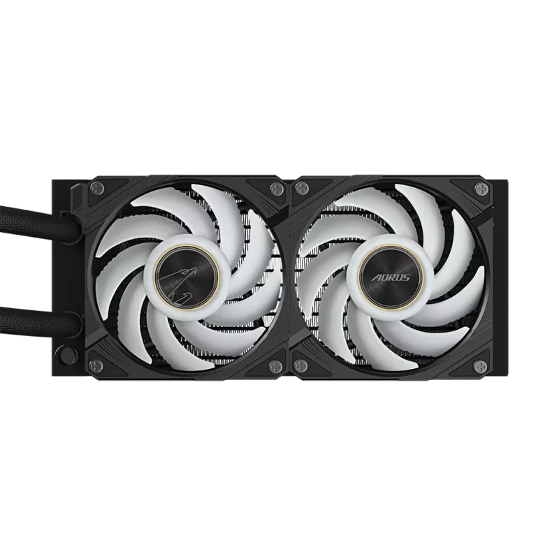 Refrigeración líquida todo en uno GIGABYTE AORUS WATERFORCE X II 240 ventiladores ARGB 2x120mm