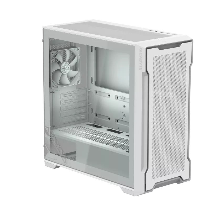 Caja de PC GIGABYTE C102 GLASS Midi Tower blanca