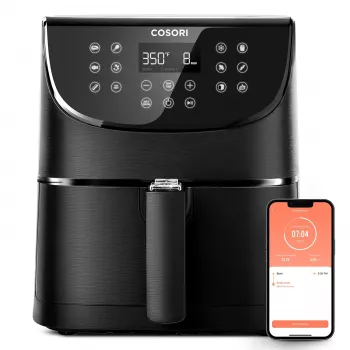 Freidora de aire Cosori Smart Chef Edition Single 5,5 L de pie 1700 W negra