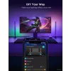 Set de iluminación inteligente Govee H6047, Wi‑Fi/Bluetooth, 12V 24W, negro, 5 uds.