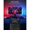 Set de iluminación inteligente Govee H6047, Wi‑Fi/Bluetooth, 12V 24W, negro, 5 uds.