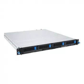 Servidor rack ASUS RS300-E12-RS4, 1U, Intel C262, LGA1700, Xeon E-2400, 4 bahías hot-swap de 3,5