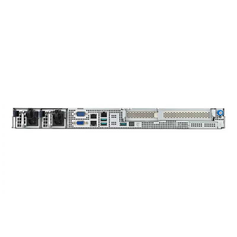 Servidor rack ASUS RS300-E12-RS4, 1U, Intel C262, LGA1700, Xeon E-2400, 4 bahías hot-swap de 3,5 inch, fuente de alimentación 450W, DDR5 UDIMM hasta 128 GB