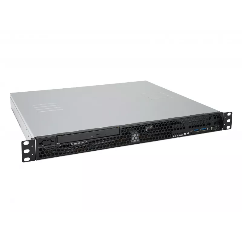 Servidor rack ASUS RS100-E11-PI2, Intel C252, LGA 1200, 1U, 4 DIMM, DDR4 hasta 128 GB, fuente de alimentación 350 W, 2x RJ-45, M.2