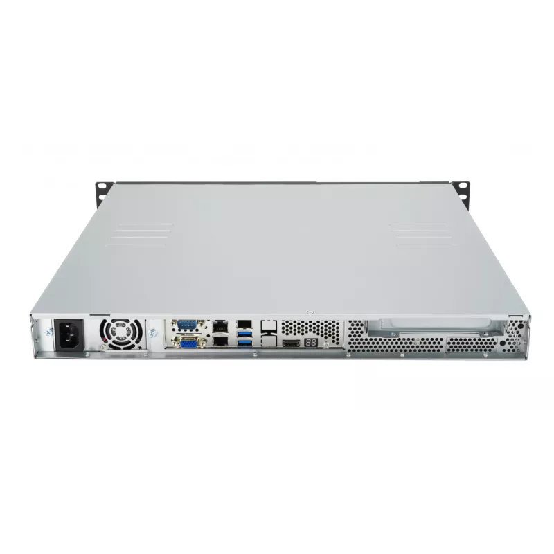 Servidor rack ASUS RS100-E11-PI2, Intel C252, LGA 1200, 1U, 4 DIMM, DDR4 hasta 128 GB, fuente de alimentación 350 W, 2x RJ-45, M.2