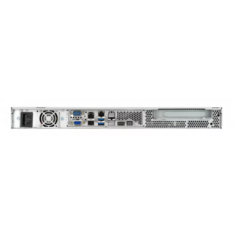 Servidor rack ASUS RS100-E11-PI2, Intel C252, LGA 1200, 1U, 4 DIMM, DDR4 hasta 128 GB, fuente de alimentación 350 W, 2x RJ-45, M.2