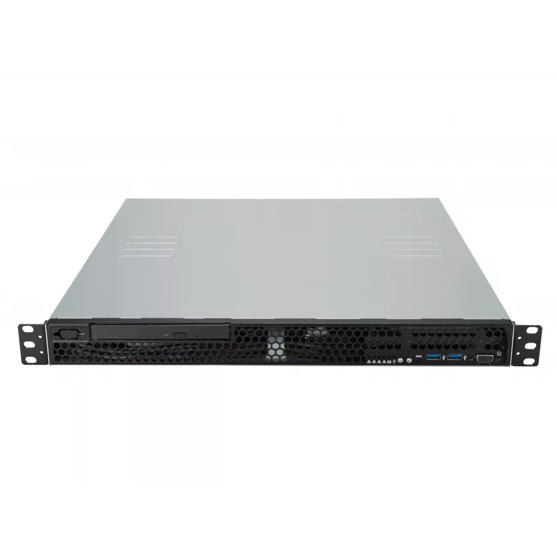 Servidor rack ASUS RS100-E11-PI2, Intel C252, LGA 1200, 1U, 4 DIMM, DDR4 hasta 128 GB, fuente de alimentación 350 W, 2x RJ-45, M.2