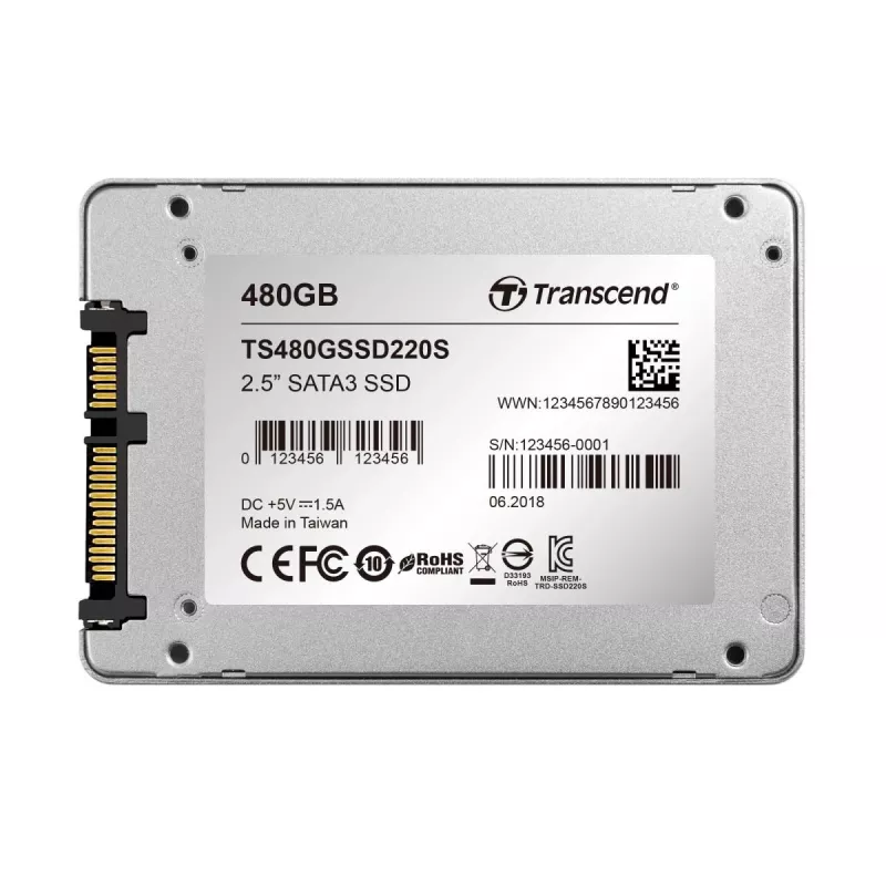 Unidad SSD Transcend 480 GB 2,5