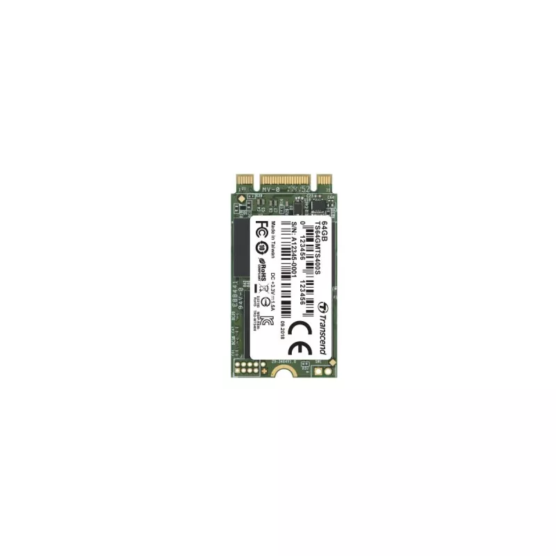 SSD TRANSCEND Mts400s 64GB M.2 2242 SATA III 6Gb/s MLC