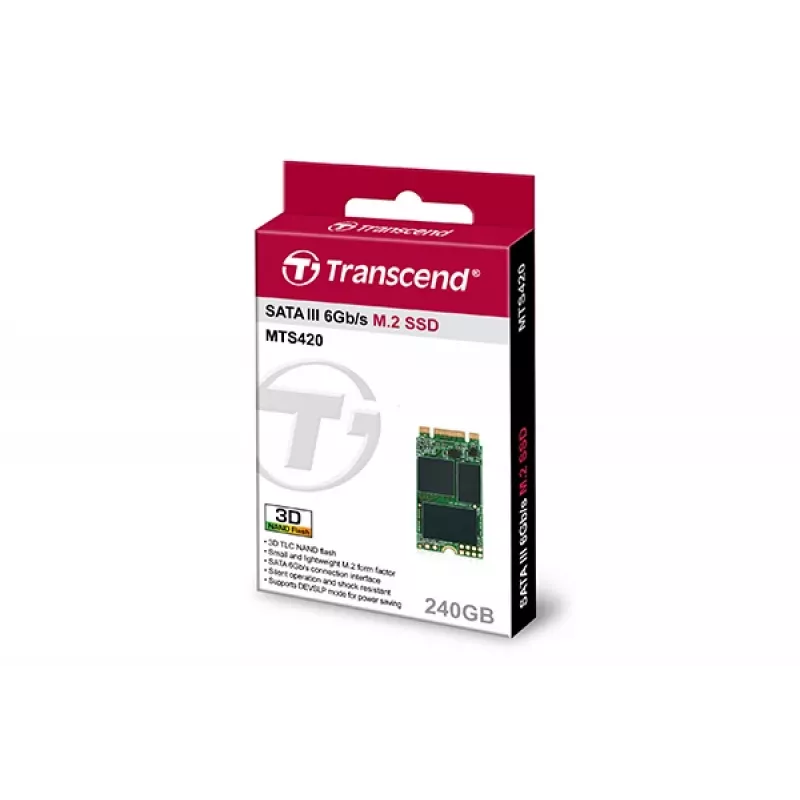 SSD TRANSCEND Mts420s 240GB M.2 2242 SATA III 6Gb/s TLC