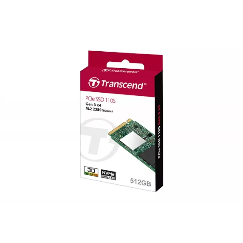 SSD TRANSCEND 110s 512GB M.2 2280 NVMe PCI-E GEN3 x4