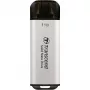 TRANSCEND Esd300s - 1TB SSD portátil - USB Type-C - 3D-NAND-Flash - Plata