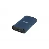 TRANSCEND SSD - Esd410c unidad portátil - 4 TB - USB Type-C / A - Azul oscuro