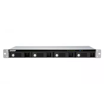QNAP 4 bahías 1U rackmount de profundidad reducida 12, 3,5