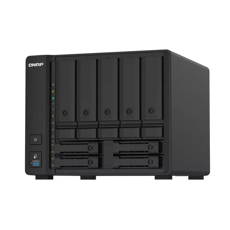 QNAP TS-932PX NAS torre Annapurna Labs Alpine AL-324 4 GB DDR4 0 TB QNAP Turbo System negro