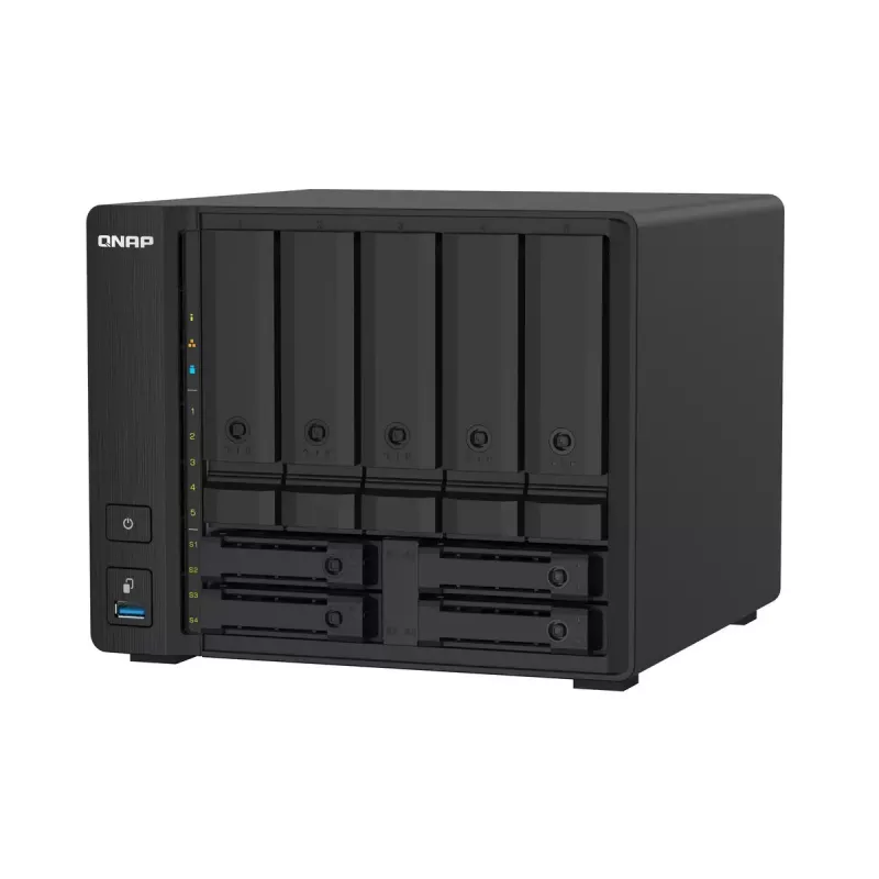 QNAP TS-932PX NAS torre Annapurna Labs Alpine AL-324 4 GB DDR4 0 TB QNAP Turbo System negro