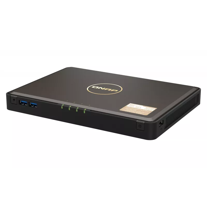 QNAP TBS-464 NAS sobremesa Intel® Celeron® N5105 8 GB DDR4 0 TB QNAP Turbo System negro