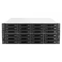 QNAP TS-H3087XU-RP NAS rack (4U) Intel Xeon E E-2378 64 GB DDR4 0 TB QuTS hero Black, blanco