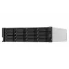 QNAP TS-H2287XU-RP NAS rack (3U) Intel Xeon E E-2378 64 GB DDR4 0 TB QuTS hero Black, blanco