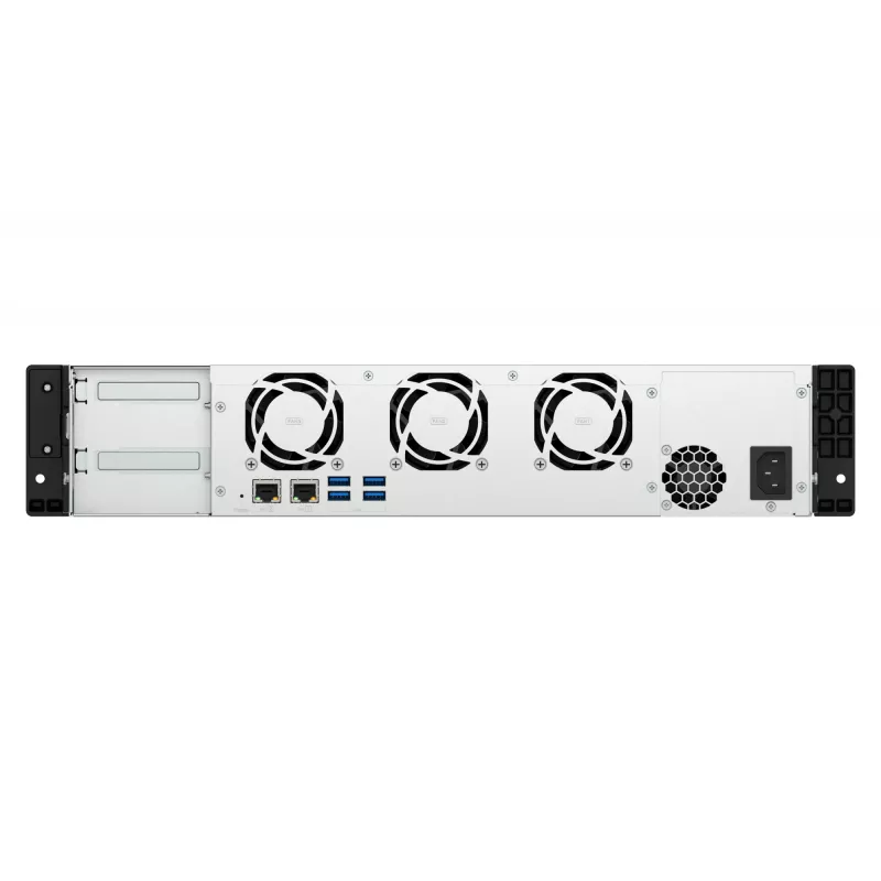 QNAP TS-855EU-8G servidor NAS/almacenamiento rack (2U) Intel Atom® C5125 8 GB DDR4 0 TB QuTS hero Black