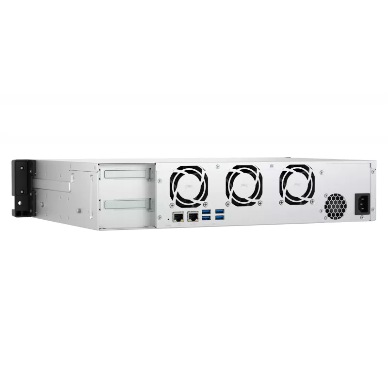 QNAP TS-855EU-8G servidor NAS/almacenamiento rack (2U) Intel Atom® C5125 8 GB DDR4 0 TB QuTS hero Black