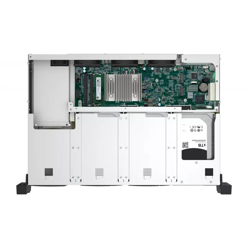 QNAP TS-855EU-8G servidor NAS/almacenamiento rack (2U) Intel Atom® C5125 8 GB DDR4 0 TB QuTS hero Black