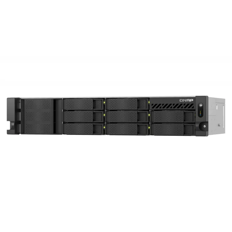 QNAP TS-855EU-8G servidor NAS/almacenamiento rack (2U) Intel Atom® C5125 8 GB DDR4 0 TB QuTS hero Black