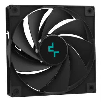 Disipador de aire DeepCool ASSASSIN IV 14 cm negro — presión de aire máx. 2,44 mmH2O, ventilador FDB de 14 cm, 1700 rpm, 79,1 cfm, 7 heatpipes