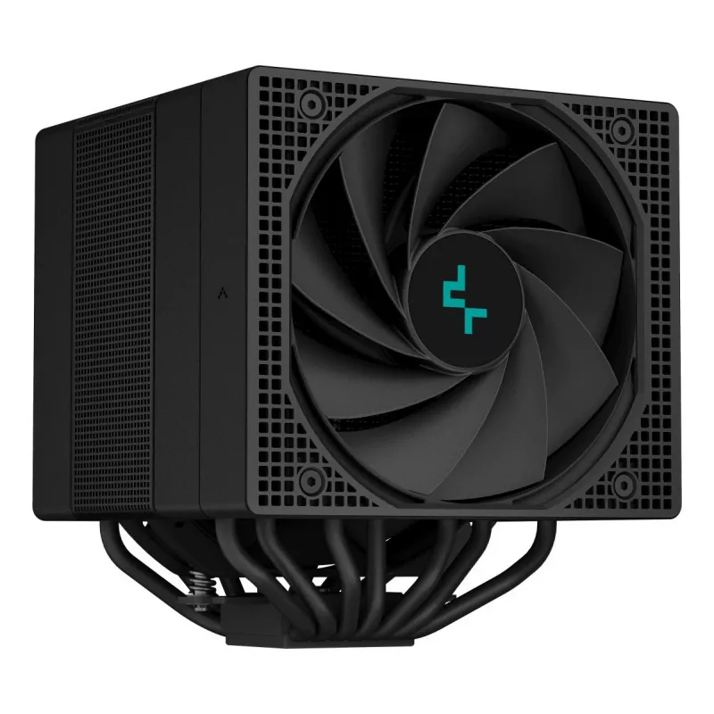 Disipador de aire DeepCool ASSASSIN IV 14 cm negro — presión de aire máx. 2,44 mmH2O, ventilador FDB de 14 cm, 1700 rpm, 79,1 cfm, 7 heatpipes