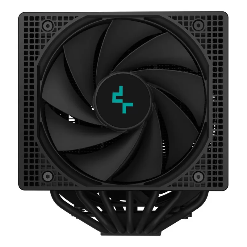 Disipador de aire DeepCool ASSASSIN IV 14 cm negro — presión de aire máx. 2,44 mmH2O, ventilador FDB de 14 cm, 1700 rpm, 79,1 cfm, 7 heatpipes