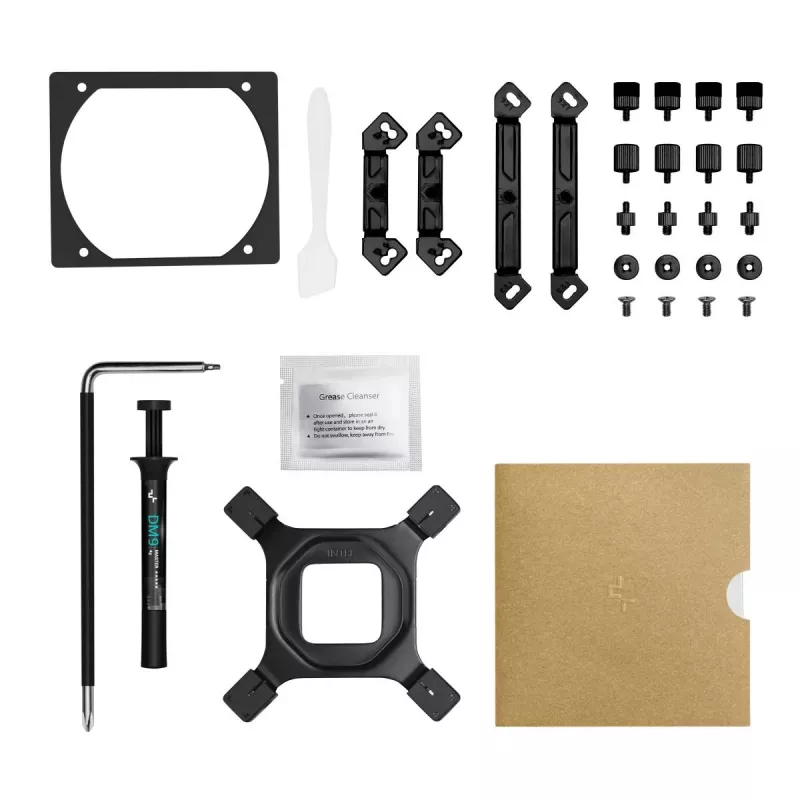 Disipador de aire DeepCool ASSASSIN IV 14 cm negro — presión de aire máx. 2,44 mmH2O, ventilador FDB de 14 cm, 1700 rpm, 79,1 cfm, 7 heatpipes