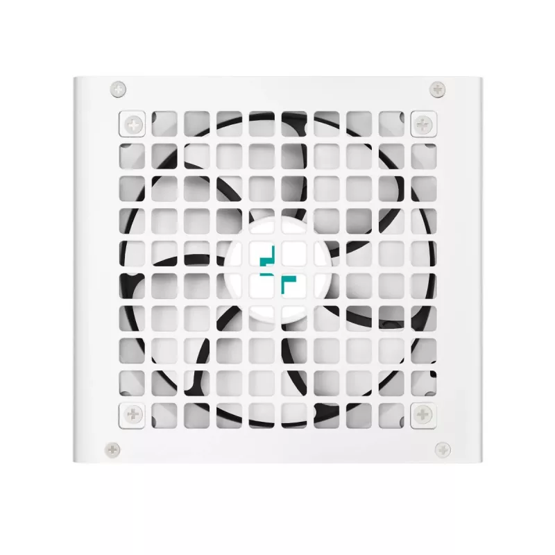 Fuente de alimentación DeepCool PL750D WH — 750 W, ATX 20+4 pines, 80 PLUS Bronze, ventilador de 120 mm, blanco