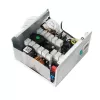 Fuente de alimentación DeepCool PL750D WH — 750 W, ATX 20+4 pines, 80 PLUS Bronze, ventilador de 120 mm, blanco