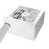 Fuente de alimentación DeepCool PL750D WH — 750 W, ATX 20+4 pines, 80 PLUS Bronze, ventilador de 120 mm, blanco