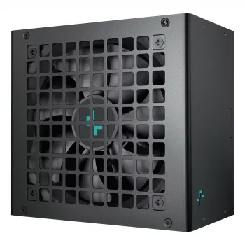 Fuente de alimentación DeepCool PL750D 750 W ATX 3.0 80 PLUS Bronze, ventilador de 120 mm, 20+4 pines, negro