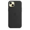 Funda Apple iPhone 15 Plus Silicone Case con MagSafe negro