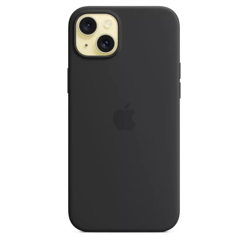 Funda Apple iPhone 15 Plus Silicone Case con MagSafe negro