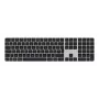 Teclado Apple Magic universal USB Bluetooth QWERTZ alemán negro