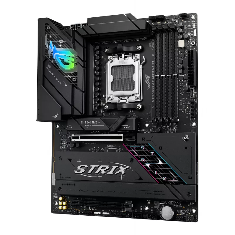 Placa base ASUS ROG STRIX B850-F GAMING WIFI — AMD B850, socket AM5, ATX, DDR5, 4×M.2, Wi‑Fi 7, 2.5Gb LAN