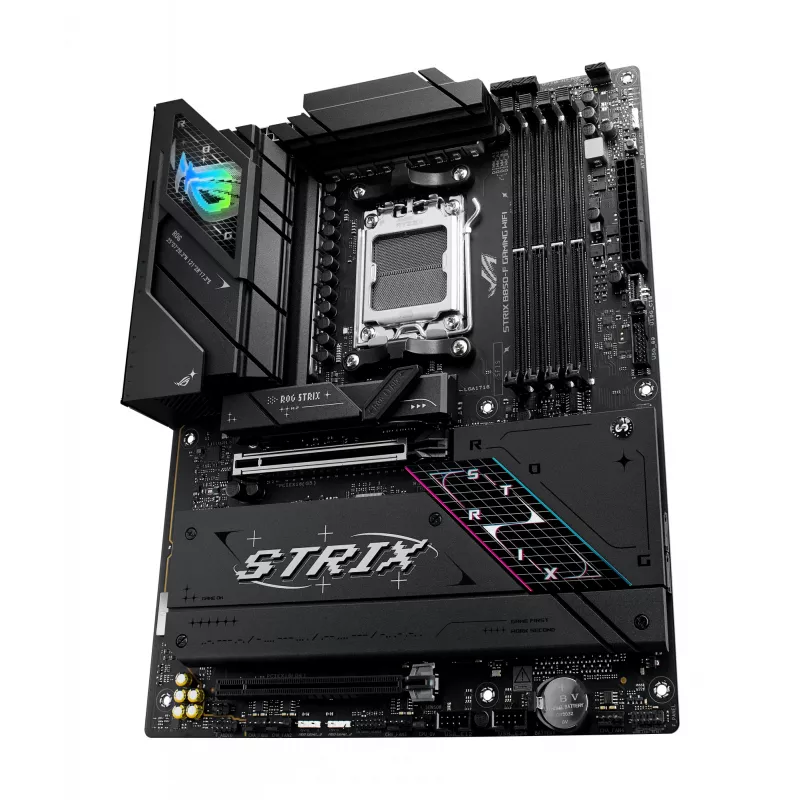 Placa base ASUS ROG STRIX B850-F GAMING WIFI — AMD B850, socket AM5, ATX, DDR5, 4×M.2, Wi‑Fi 7, 2.5Gb LAN