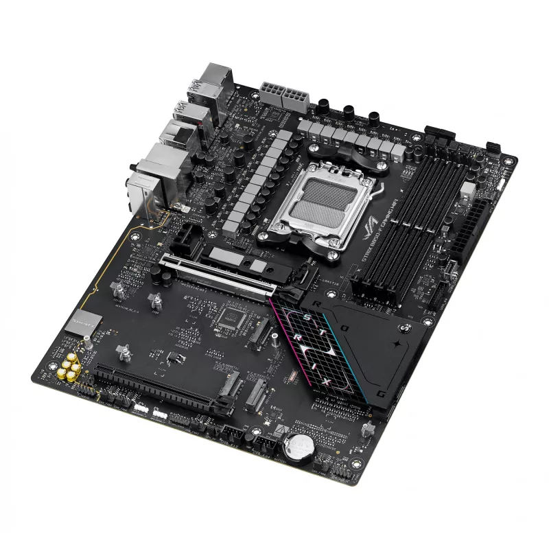 Placa base ASUS ROG STRIX B850-F GAMING WIFI — AMD B850, socket AM5, ATX, DDR5, 4×M.2, Wi‑Fi 7, 2.5Gb LAN