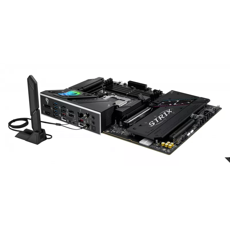 Placa base ASUS ROG STRIX B850-F GAMING WIFI — AMD B850, socket AM5, ATX, DDR5, 4×M.2, Wi‑Fi 7, 2.5Gb LAN