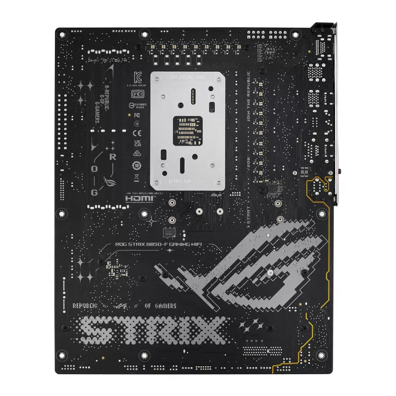 Placa base ASUS ROG STRIX B850-F GAMING WIFI — AMD B850, socket AM5, ATX, DDR5, 4×M.2, Wi‑Fi 7, 2.5Gb LAN