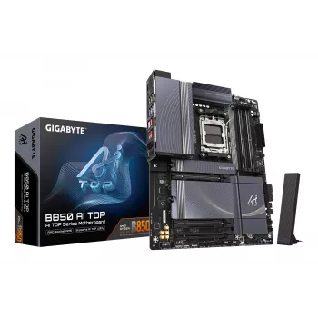 Placa base GIGABYTE B850 AI TOP, AMD B850, socket AM5, ATX