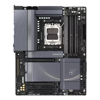 Placa base GIGABYTE B850 AI TOP, AMD B850, socket AM5, ATX