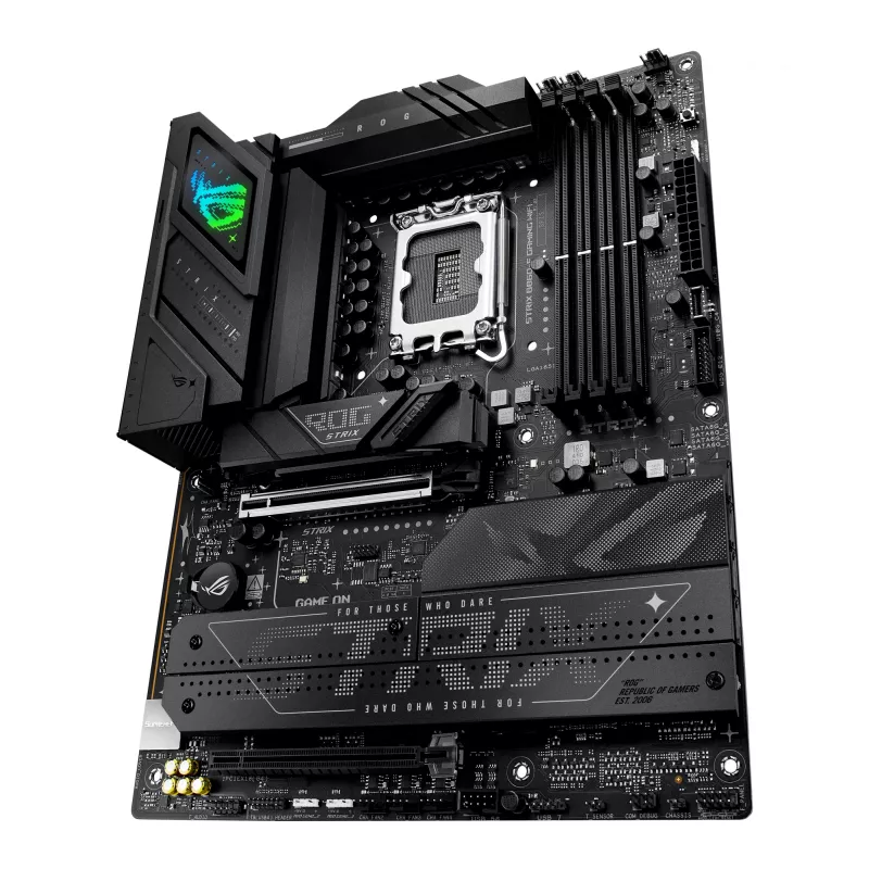 Placa base ASUS ROG STRIX B860-F GAMING WIFI — Intel B860, LGA 1851, ATX, DDR5, 4x DIMM, Wi‑Fi 7, 2.5Gb LAN, 4x M.2