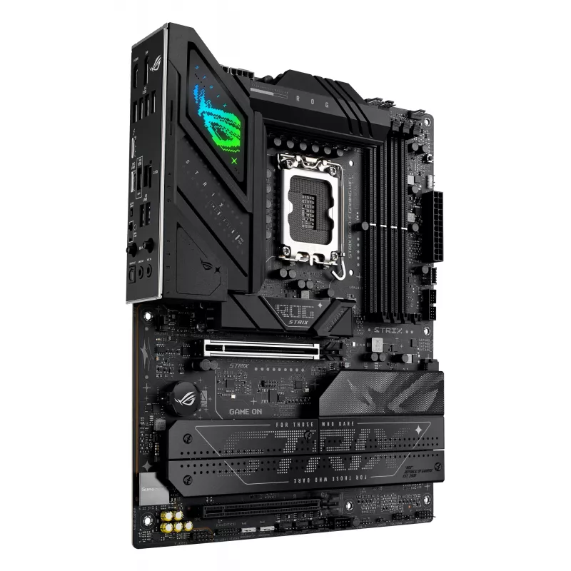 Placa base ASUS ROG STRIX B860-F GAMING WIFI — Intel B860, LGA 1851, ATX, DDR5, 4x DIMM, Wi‑Fi 7, 2.5Gb LAN, 4x M.2