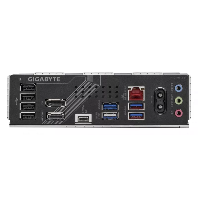 Placa base GIGABYTE B860M GAMING X WIFI6E - CPUs Intel Core Ultra Series, VRM de 8+1+2+2 fases, hasta 9200MHz DDR5, 1xPCIe 5.0 + 1xPCIe 4.0 M.2, 2.5GbE LAN, WIFI 6E, USB 4